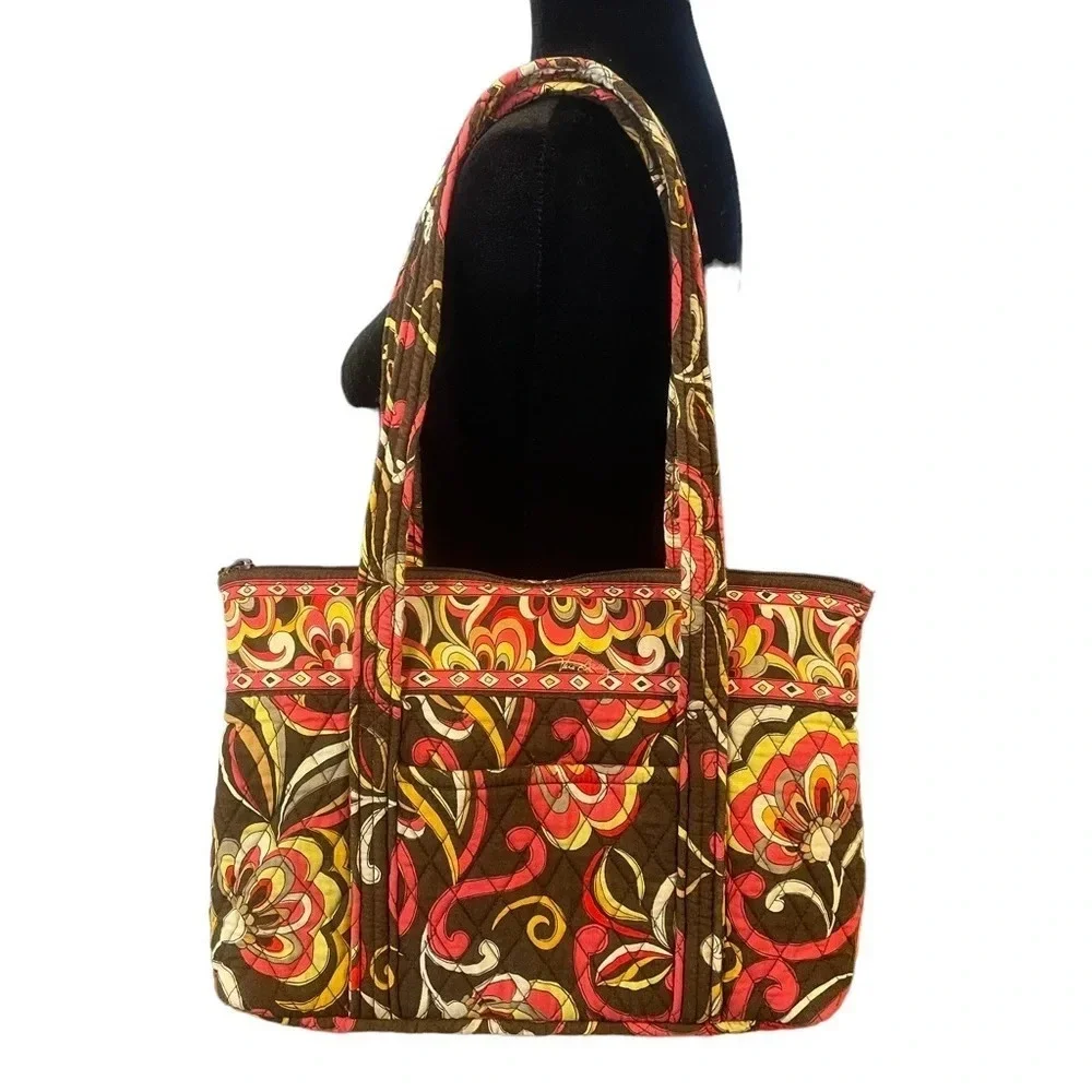Vera Bradley “Puccini” Large Tote Bag Retired Pattern 2008